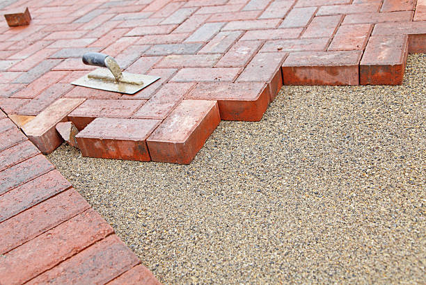 Residential Paver Driveway in Krum, TX